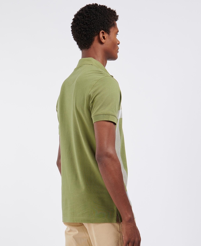 Polo shirts Barbour Blaine Hombre Verdes | 042987-WOJ