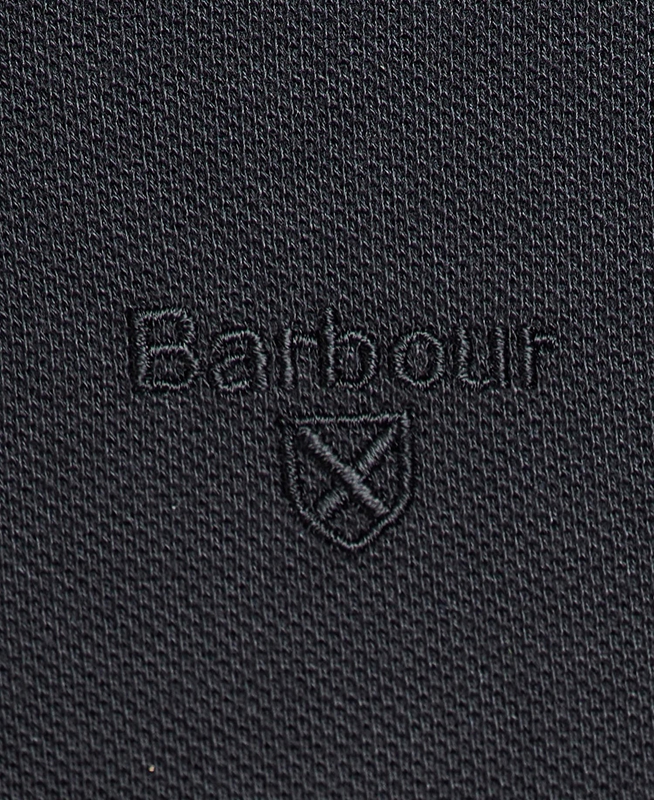 Polo shirts Barbour Essential Langarmshirt Sports Hombre Negros | 084516-TAC