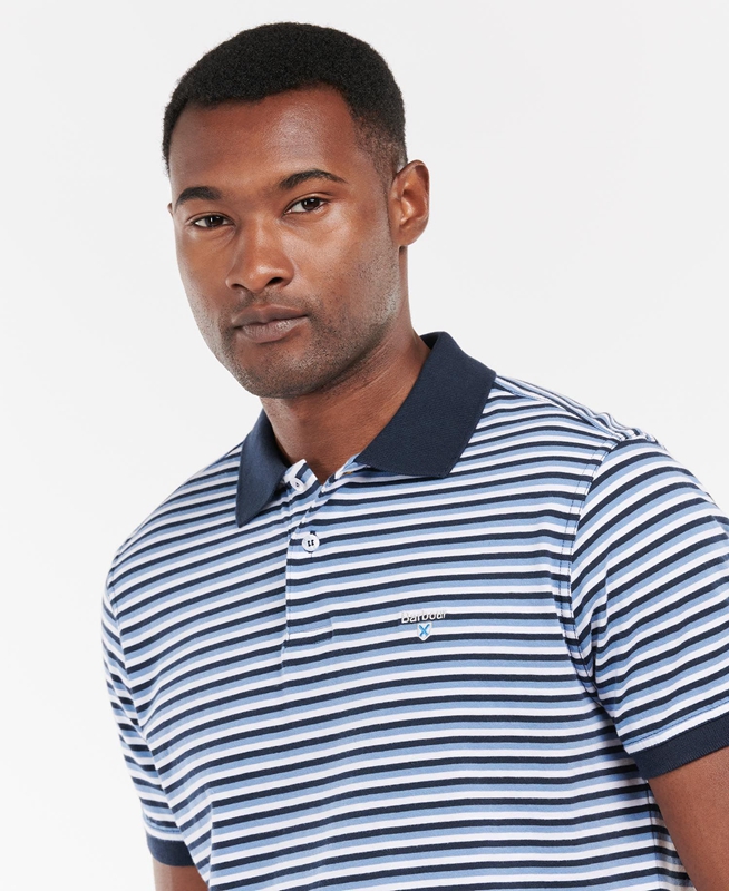 Polo shirts Barbour Swinden Hombre Azules | 018763-PTW