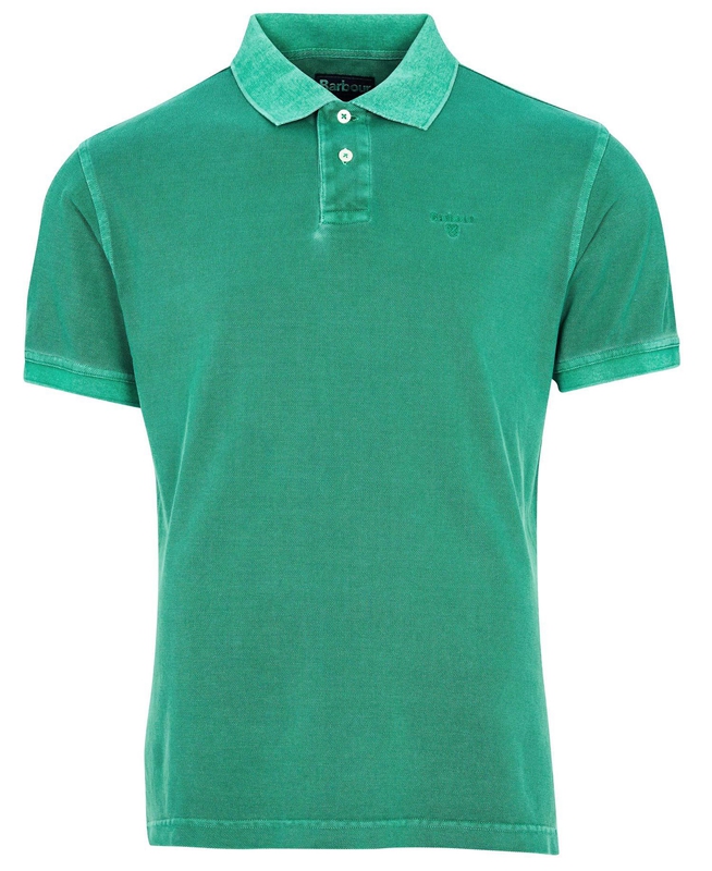 Polo shirts Barbour Washed Sports Hombre Verdes | 834915-PVR