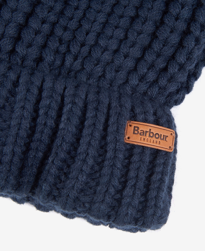 Sombreros Barbour Beanie Saltburn Mujer Azules | 102746-HZP