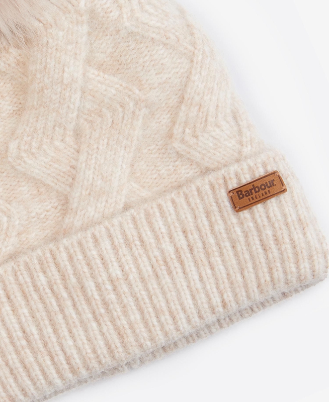 Sombreros Barbour Montrose Beanie Mujer Creme | 092317-KQB