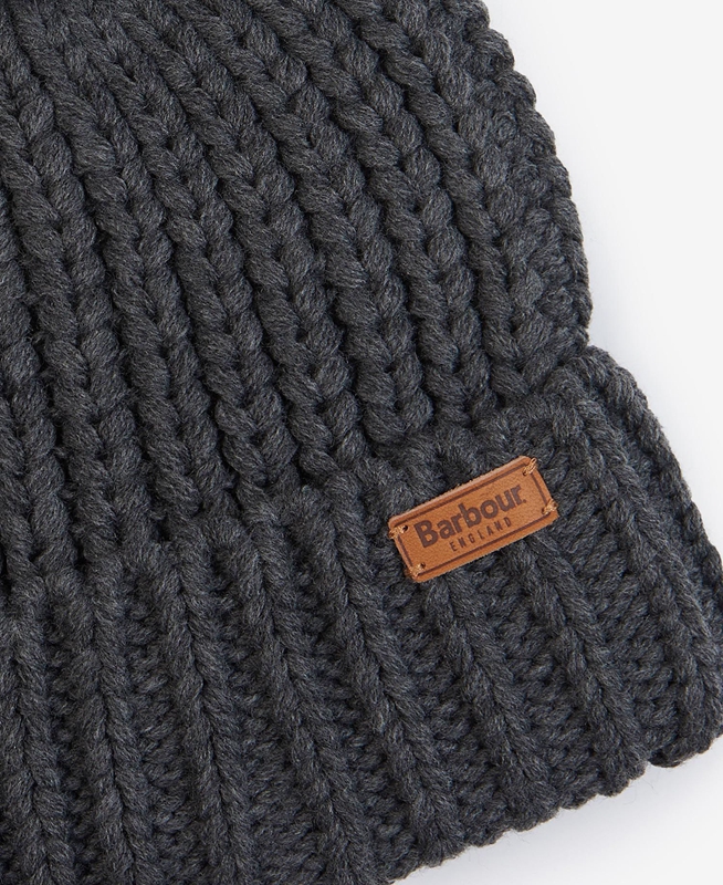 Sombreros Barbour Saltburn Beanie Mujer Negros | 310485-XBM