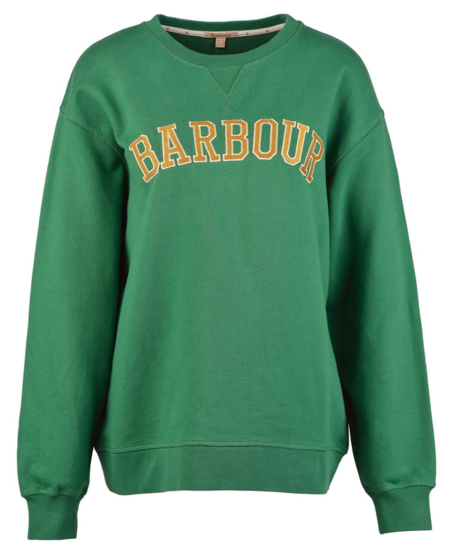 Sudaderas Barbour Northumberland Mujer Verdes | 279863-EPJ