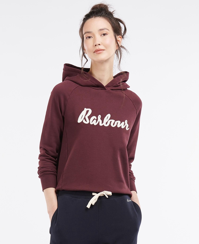 Sudaderas Barbour Otterburn Mujer Marrom | 185037-SML