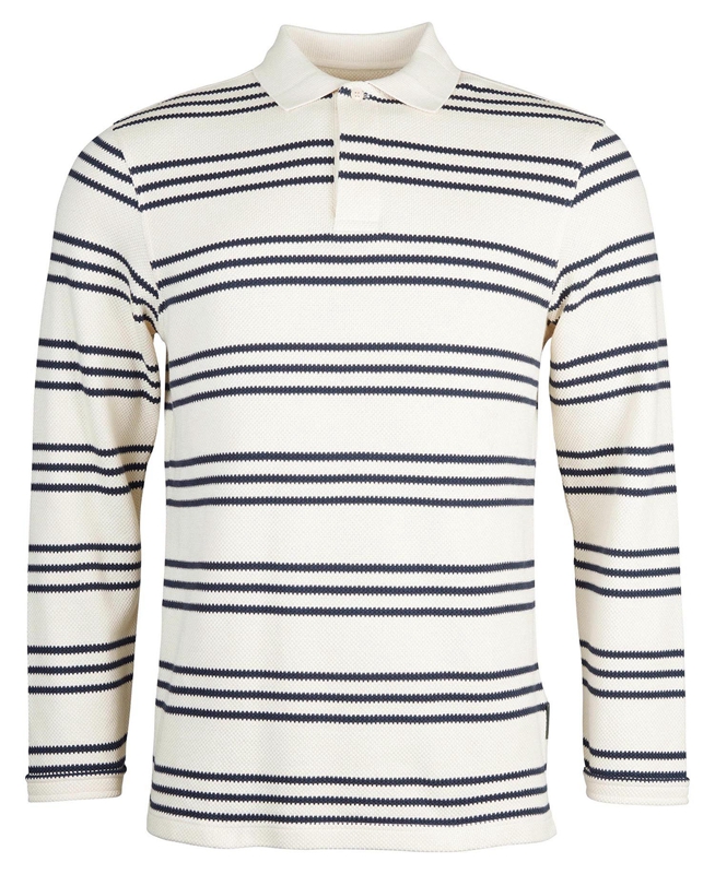 Sudaderas Barbour Rake Striped Hombre Beige | 934687-GSH